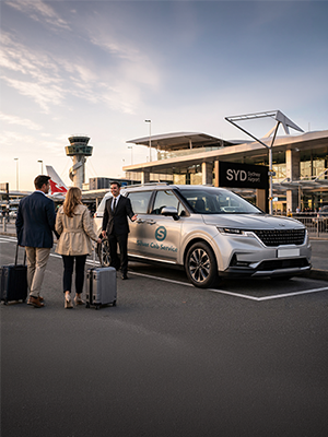 Silver service taxi Sydney Airport transfer