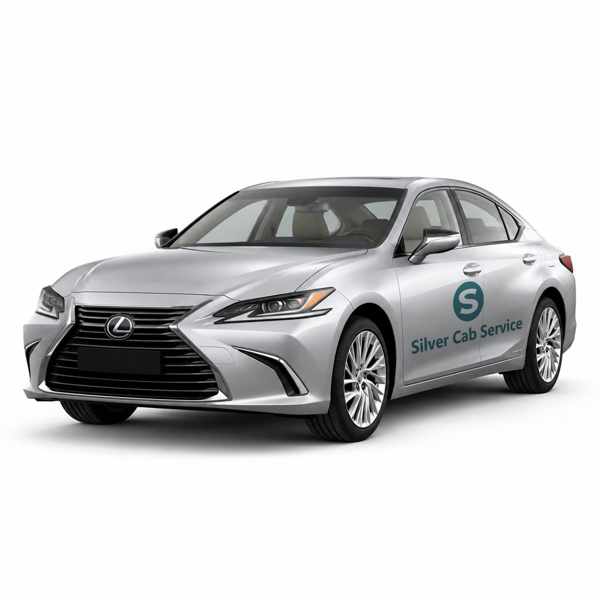 Lexus ES 300h premium silver sedan